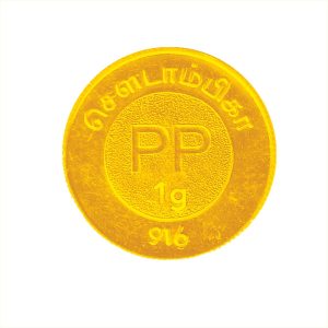 Hallmark 22kt 1 Gram Gold Coin